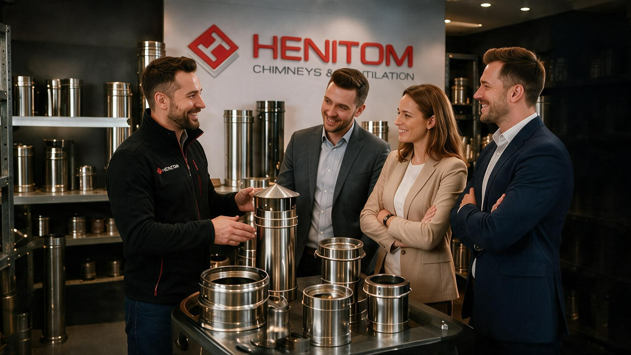 HENITOM distributor showroom